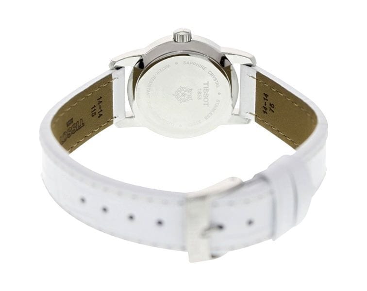  Shop Authentic Tissot Classic Dream Lady Mother of Pearl Dial Watch For Women - T033.210.16.111.00 - Luxxuri