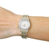  Shop Authentic Tissot T Classic Dream Mother of Pearl Dial Two Tone Steel Strap Watch For Women - T033.210.22.111.00 - Luxxuri