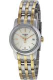  Shop Authentic Tissot T Classic Dream Mother of Pearl Dial Two Tone Steel Strap Watch For Women - T033.210.22.111.00 - Luxxuri