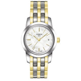  Shop Authentic Tissot T Classic Dream Mother of Pearl Dial Two Tone Steel Strap Watch For Women - T033.210.22.111.00 - Luxxuri