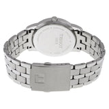  Shop Authentic Tissot T Classic Dream White Dial Silver Steel Strap Watch for Men - T033.410.11.013.01 - Luxxuri