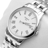  Shop Authentic Tissot T Classic Dream White Dial Silver Steel Strap Watch for Men - T033.410.11.013.01 - Luxxuri