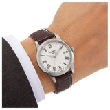  Shop Authentic Tissot T Classic Dream White Dial Brown Leather Strap Watch for Men - T033.410.16.013.01 - Luxxuri