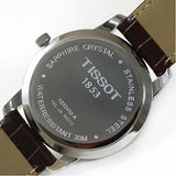  Shop Authentic Tissot T Classic Dream White Dial Brown Leather Strap Watch for Men - T033.410.16.013.01 - Luxxuri