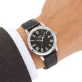  Shop Authentic Tissot Classic Dream Black Dial Black Leather Strap Watch for Men - T033.410.16.053.01 - Luxxuri