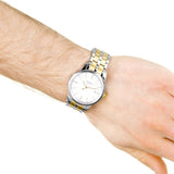  Shop Authentic Tissot T Classic Dream White Dial Two Tone Steel Strap Watch for Men - T033.410.22.011.01 - Luxxuri