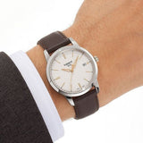  Shop Authentic Tissot T Classic Dream White Dial Brown Leather Strap Watch for Men - T033.410.26.011.01 - Luxxuri