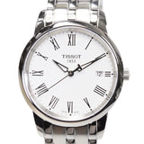  Shop Authentic Tissot T Classic Dream White Dial Silver Steel Strap Watch for Men - T033.410.11.013.01 - Luxxuri
