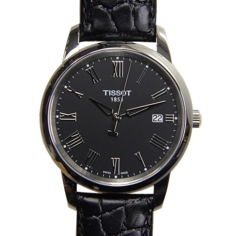  Shop Authentic Tissot Classic Dream Black Dial Black Leather Strap Watch for Men - T033.410.16.053.01 - Luxxuri