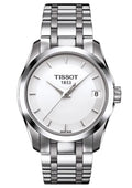  Shop Authentic Tissot T Trend Couturier White Dial Silver Steel Strap Watch For Women - T035.210.11.011.00 - Luxxuri