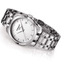  Shop Authentic Tissot T Trend Couturier White Dial Silver Steel Strap Watch For Women - T035.210.11.011.00 - Luxxuri