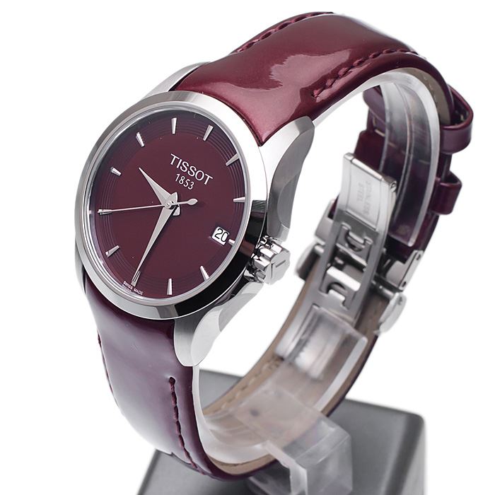  Shop Authentic Tissot Couturier Lady Quartz Watch For Women - T035.210.16.371.00 - Luxxuri