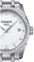  Shop Authentic Tissot T Trend Couturier Lady White Dial Watch For Women - T035.210.61.011.00 - Luxxuri