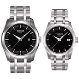  Shop Authentic Tissot T Trend Couturier Lady Black Dial Silver Steel Strap Watch For Women - T035.210.11.051.00 - Luxxuri