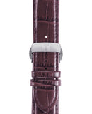  Shop Authentic Tissot T Classic Couturier Chronograph White Dial Brown Leather Strap Watch For Men - T035.410.16.031.00 - Luxxuri