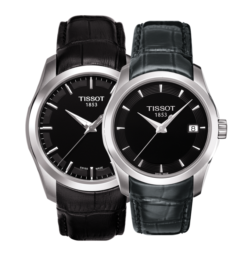 Tissot Couturier Chronograph Watch For Men - T035.410.16.051.00