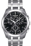  Shop Authentic Tissot Couturier Chronograph Black Dial Silver Steel Strap Watch For Men - T035.617.11.051.00 - Luxxuri