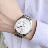  Shop Authentic Tissot T Classic T One Automatic Silver Dial Silver Steel Strap Watch For Men - T038.430.11.037.00 - Luxxuri