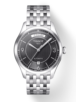  Shop Authentic Tissot T Classic T One Automatic Black Dial Silver Steel Strap Watch For Men - T038.430.11.057.00 - Luxxuri
