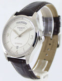  Shop Authentic Tissot T Classic T One Automatic Silver Dial Brown Leather Strap Watch For Men - T038.430.16.037.00 - Luxxuri