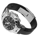  Shop Authentic Tissot T Race Chronograph Black Dial Black Rubber Strap Watch for Women - T048.217.17.057.00 - Luxxuri