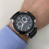  Shop Authentic Tissot T Race Chronograph Black Dial Black Rubber Strap Watch for Men - T048.417.27.057.00 - Luxxuri