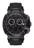  Shop Authentic Tissot T Race Chronograph Black Dial Black Rubber Strap Watch for Men - T048.417.37.057.00 - Luxxuri