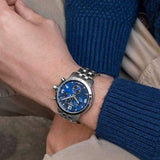  Shop Authentic Tissot PRC 200 Chronograph Blue Dial Silver Steel Strap Watch For Men - T055.417.11.047.00 - Luxxuri