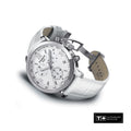  Shop Authentic Tissot PRC 200 Chronograph White Dial White Leather Strap Watch For Men - T055.417.16.017.00 - Luxxuri