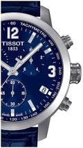  Shop Authentic Tissot PRC 200 Chronograph Blue Dial Blue Leather Strap Watch For Men - T055.417.16.047.00 - Luxxuri