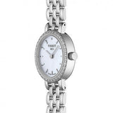  Shop Authentic Tissot Lovely Mother of Pearl Dial Silver Steel Strap Watch For Women - T058.009.61.116.00 - Luxxuri