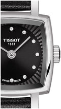 Shop Authentic Tissot Lovely Square Quartz Diamonds Black Dial Black Leather Strap Watch For Women - T058.109.16.056.00 - Luxxuri
