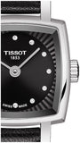  Shop Authentic Tissot Lovely Square Quartz Diamonds Black Dial Black Leather Strap Watch For Women - T058.109.16.056.00 - Luxxuri