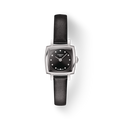  Shop Authentic Tissot Lovely Square Quartz Diamonds Black Dial Black Leather Strap Watch For Women - T058.109.16.056.00 - Luxxuri