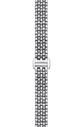 Tissot T Lady Lovely Black Dial Silver Steel Strap Watch For Women - T058.009.11.051.00