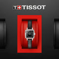  Shop Authentic Tissot Lovely Square Quartz Diamonds Black Dial Black Leather Strap Watch For Women - T058.109.16.056.00 - Luxxuri