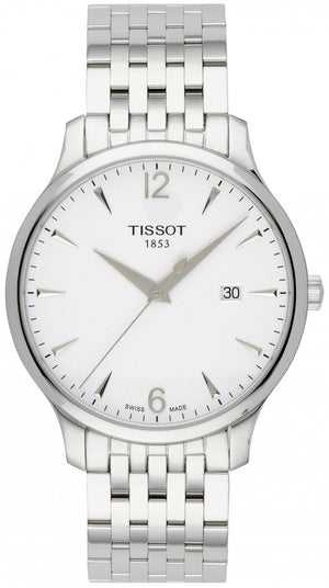  Shop Authentic Tissot T Classic Tradition White Dial Silver Steel Strap Watch For Men - T063.610.11.037.00 - Luxxuri