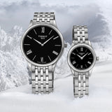  Shop Authentic Tissot T Classic Tradition 5.5 Lady Black Dial Watch For Women - T063.009.11.058.00 - Luxxuri