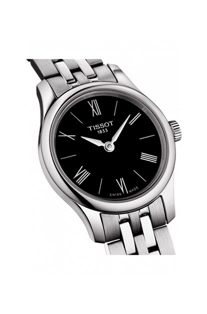  Shop Authentic Tissot T Classic Tradition 5.5 Lady Black Dial Watch For Women - T063.009.11.058.00 - Luxxuri