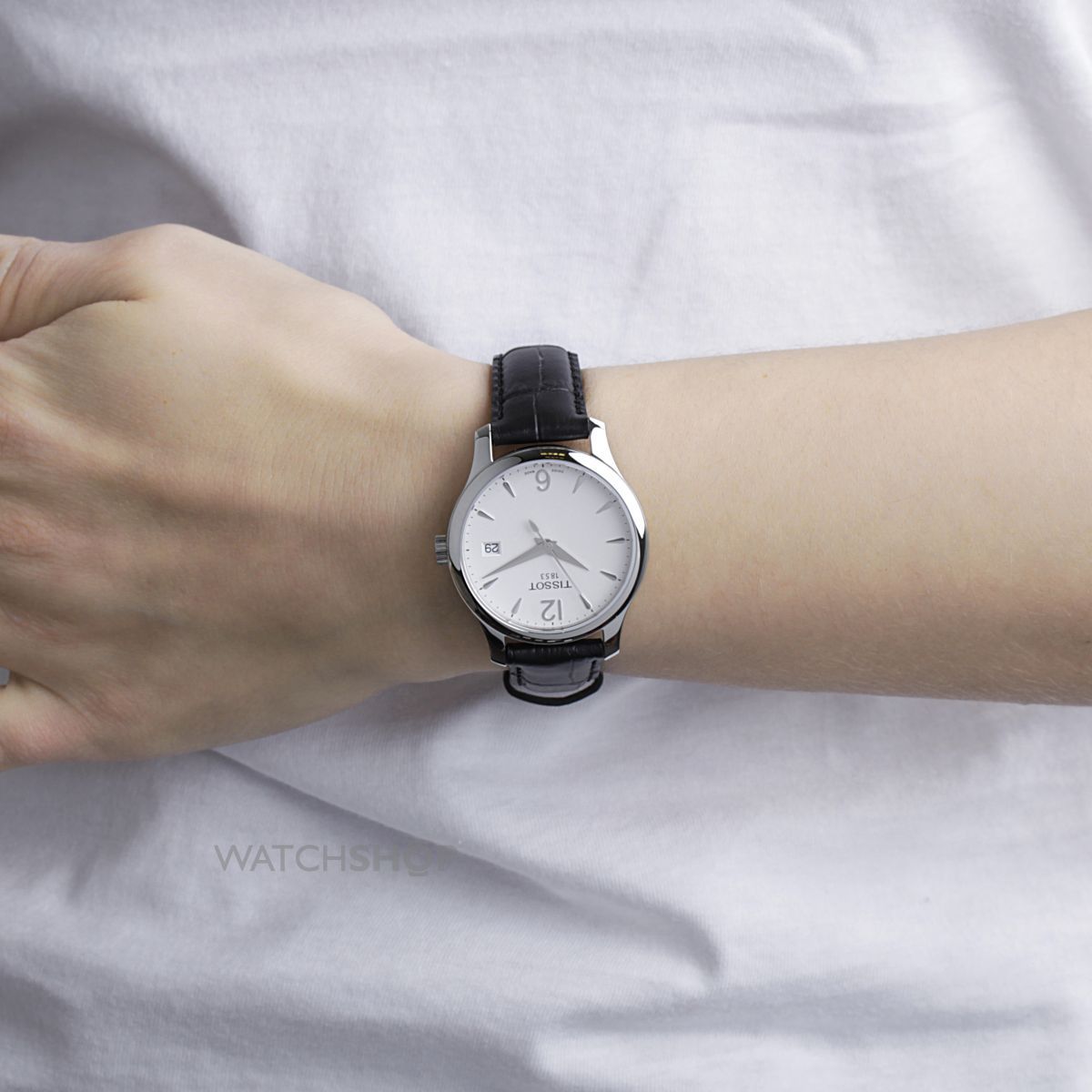  Shop Authentic Tissot T Classic Tradition Lady Watch For Women - T063.210.16.037.00 - Luxxuri