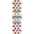 Tissot T Classic Tradition White Dial Two Tone Mesh Bracelet Watch For Men - T063.610.22.037.01
