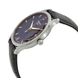  Shop Authentic Tissot T Classic Tradition Blue Dial Black Leather Strap Watch For Men - T063.610.16.047.00 - Luxxuri