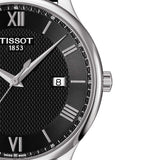  Shop Authentic Tissot T Classic Tradition Quartz Black Dial Black Leather Strap Watch For Men - T063.610.16.058.00 - Luxxuri