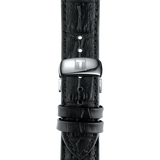  Shop Authentic Tissot T Classic Tradition Quartz Black Dial Black Leather Strap Watch For Men - T063.610.16.058.00 - Luxxuri