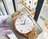  Shop Authentic Tissot T Classic Tradition White Dial Rose Gold Steel Strap Watch For Women - T063.610.33.038.00 - Luxxuri
