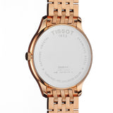  Shop Authentic Tissot T Classic Tradition White Dial Rose Gold Steel Strap Watch For Women - T063.610.33.038.00 - Luxxuri