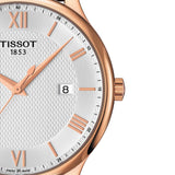  Shop Authentic Tissot T Classic Tradition Silver Dial Brown Leather Strap Watch For Men - T063.610.36.038.00 - Luxxuri