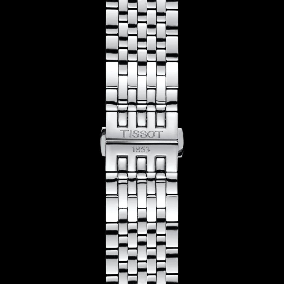  Shop Authentic Tissot T Classic Tradition Chronograph Black Dial Silver Steel Strap Watch For Men - T063.617.11.057.00 - Luxxuri