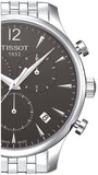  Shop Authentic Tissot T Classic Tradition Chronograph Black Dial Silver Steel Strap Watch For Men - T063.617.11.067.00 - Luxxuri