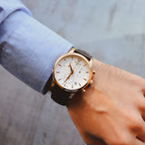  Shop Authentic Tissot T Classic Tradition Chronograph White Dial Brown Leather Strap Watch For Men - T063.617.36.037.00 - Luxxuri